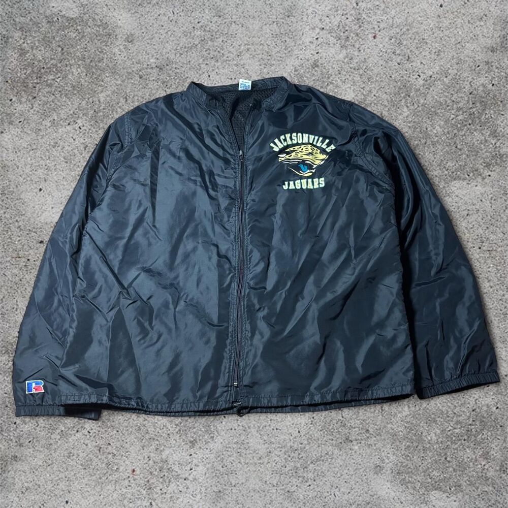 Vintage 90s Russell Athletic Jacksonville Jaguars Windbreaker Jacket Men’s Large